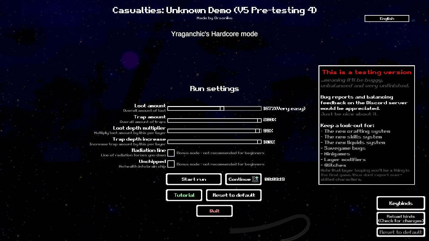 Scav Prototype "Хардкорный мод"