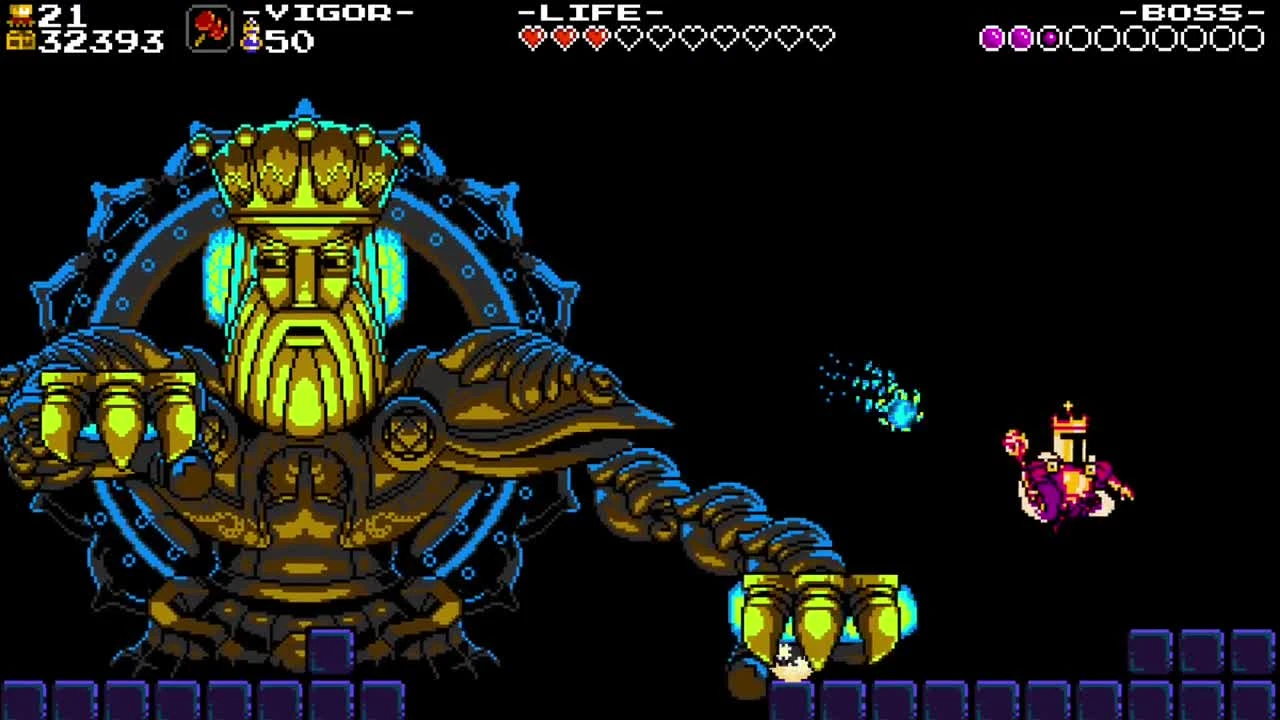 Shovel Knight- King of Cards - Последний босс