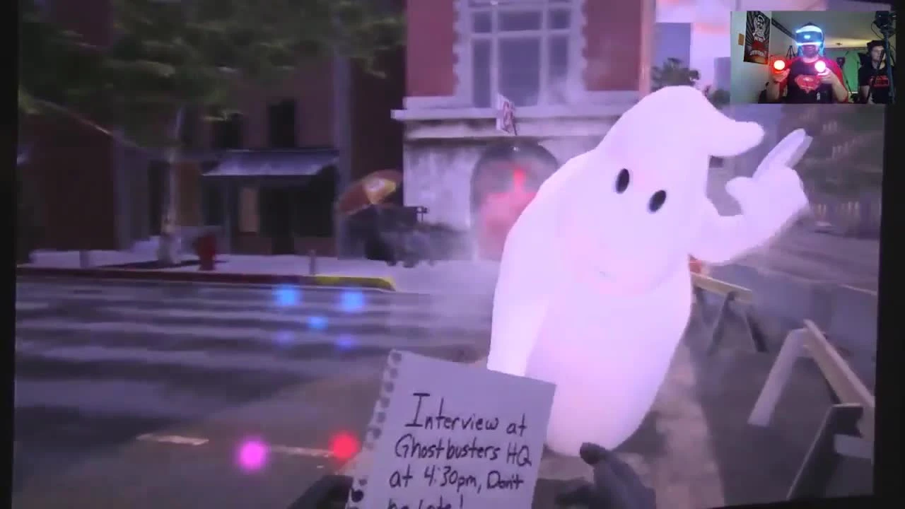 AngryJoe Plays Ghostbusters VR - Seriously, WTF!!
