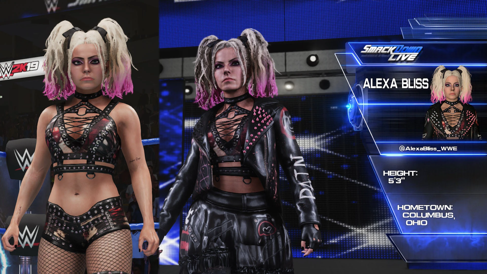 WWE 2K19 "Алекса Блисс из WWE 2K25"