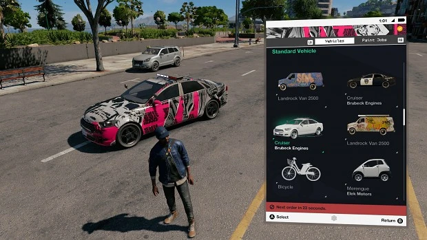 Watch_Dogs 2 "COMPLETE CAR ON DEMAND & SAILBOAT SHOP"