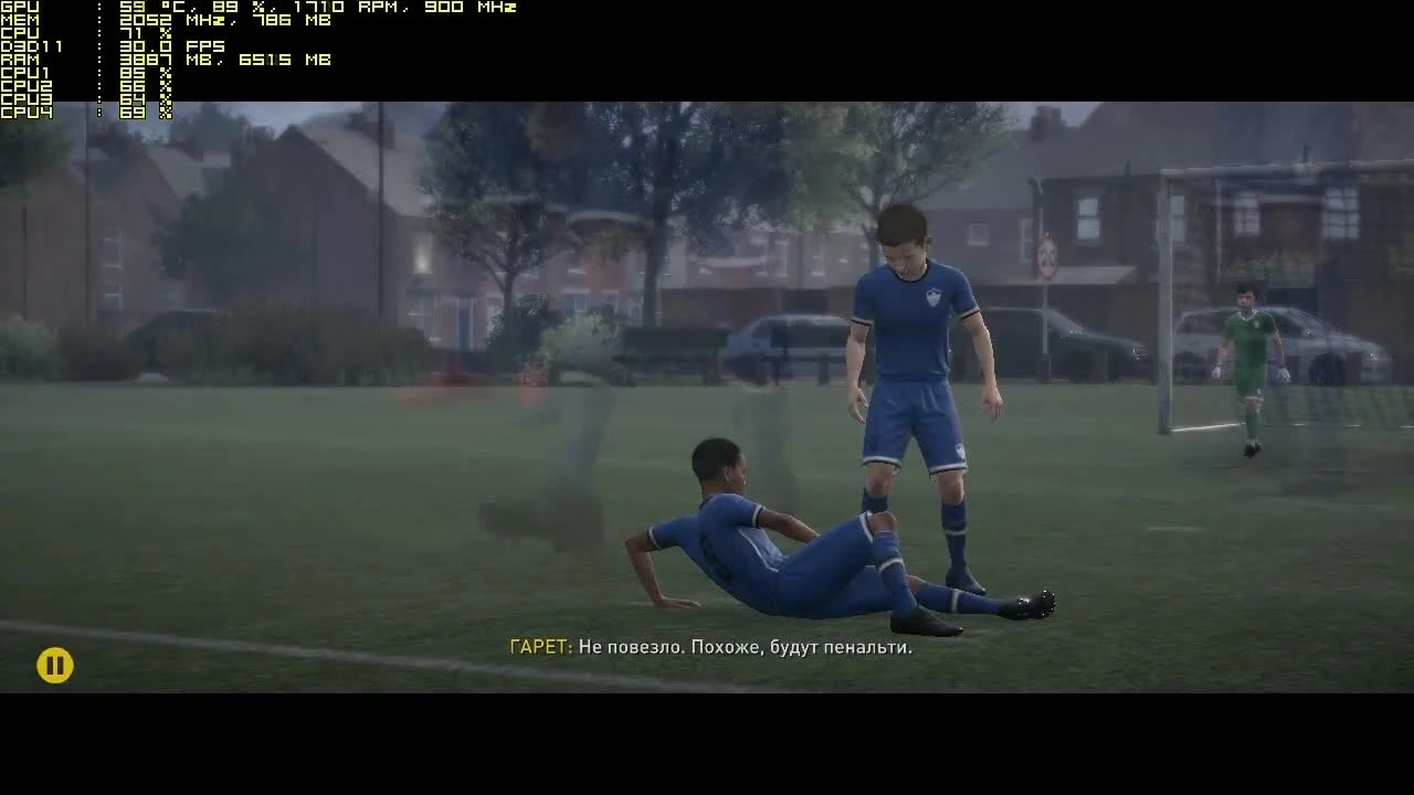 Тест FIFA 17 (Steampunks) запуск на слабом ПК (4 ядра, 4 ОЗУ, GeForce GTX 550 Ti 1 Гб)