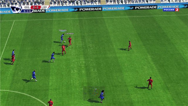 PES 2011 "EPL Scoreboard Russia 2 "