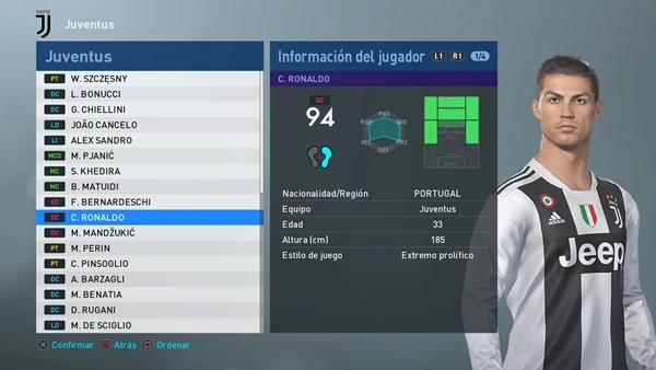 Pes 2019 "Option File PeSoccerWorld V2.5 PS4"