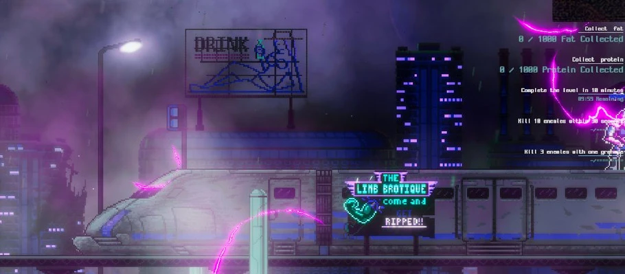 Шутер Bite the Bullet выйдет на PS4. Режим "Synthwave Mode" добавят после релиза