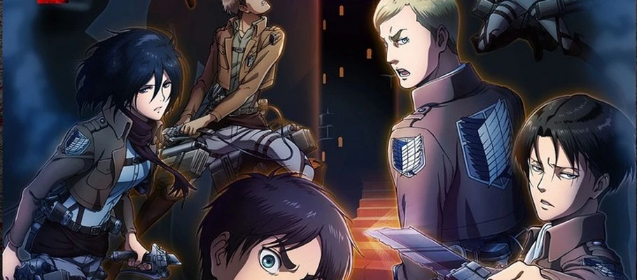 Новая игра по вселенной Attack on Titan будет визуальной новеллой для 3DS