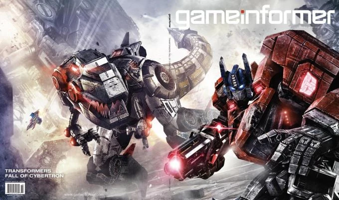 Transformers: Fall Of Cybertron в ноябрьском номере GameInformer