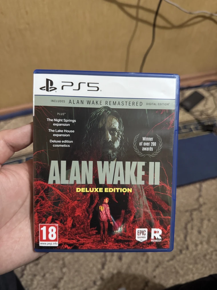 Реальный взгляд на графику в Alan Wake 2 на PS5 после ПК-версии