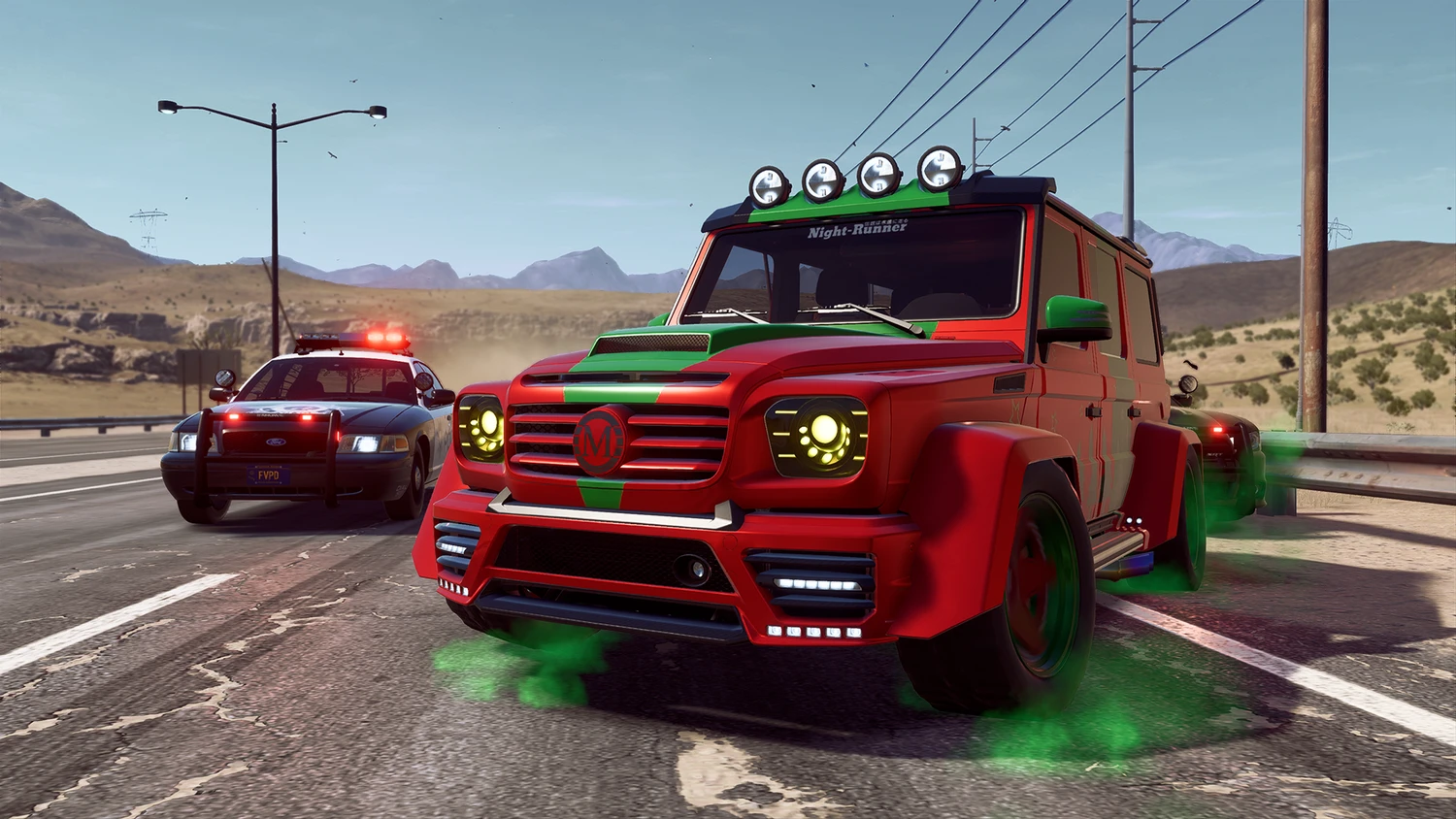 Need for Speed Payback "Заброшенный MercedesBenz AMG G63 Xmas SNTCLS