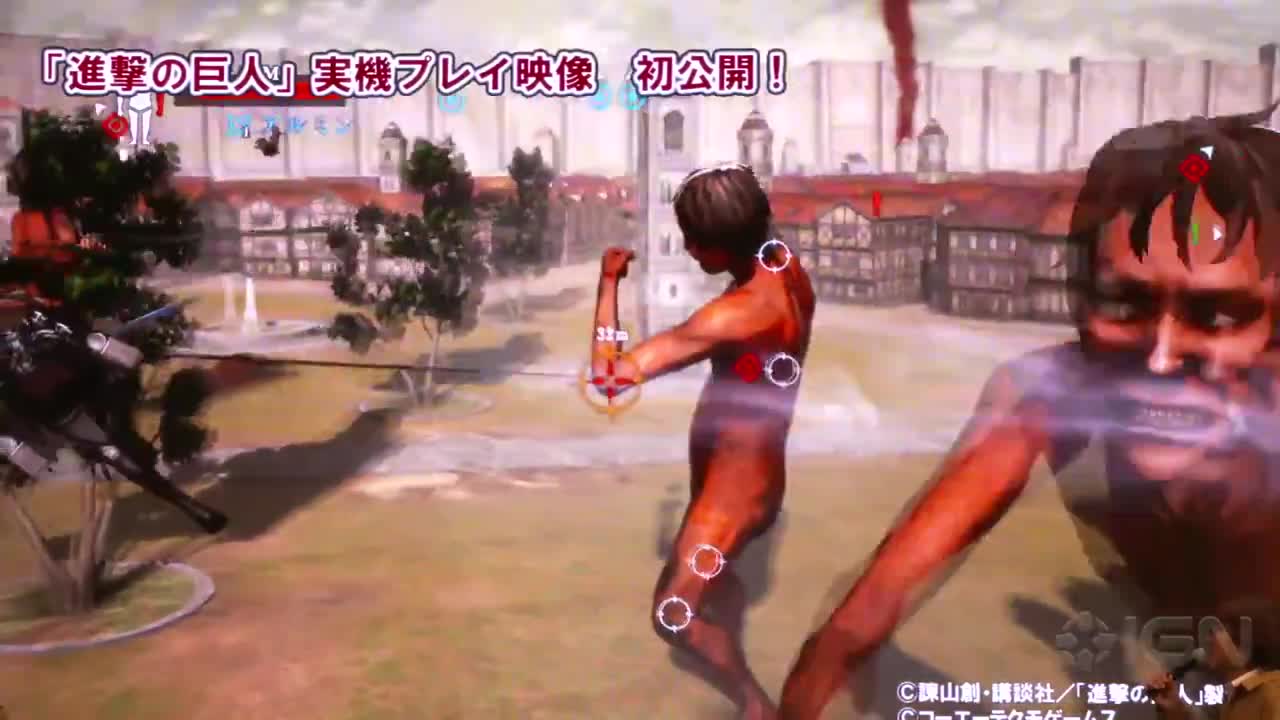 Koei Tecmo's Attack on Titan "Геймплей - TGS 2015"