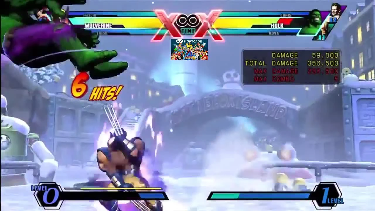 Все комбо Росомахи в Ultimate Marvel vs Capcom 3