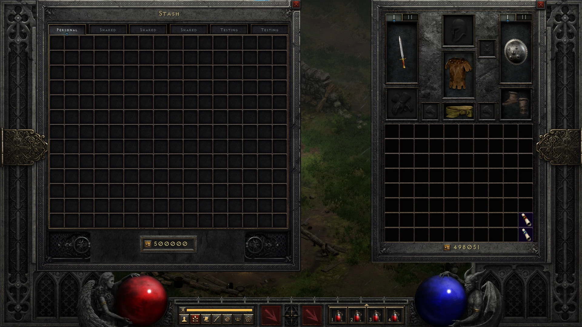 Diablo 2: Resurrected "Увеличенное хранилище"