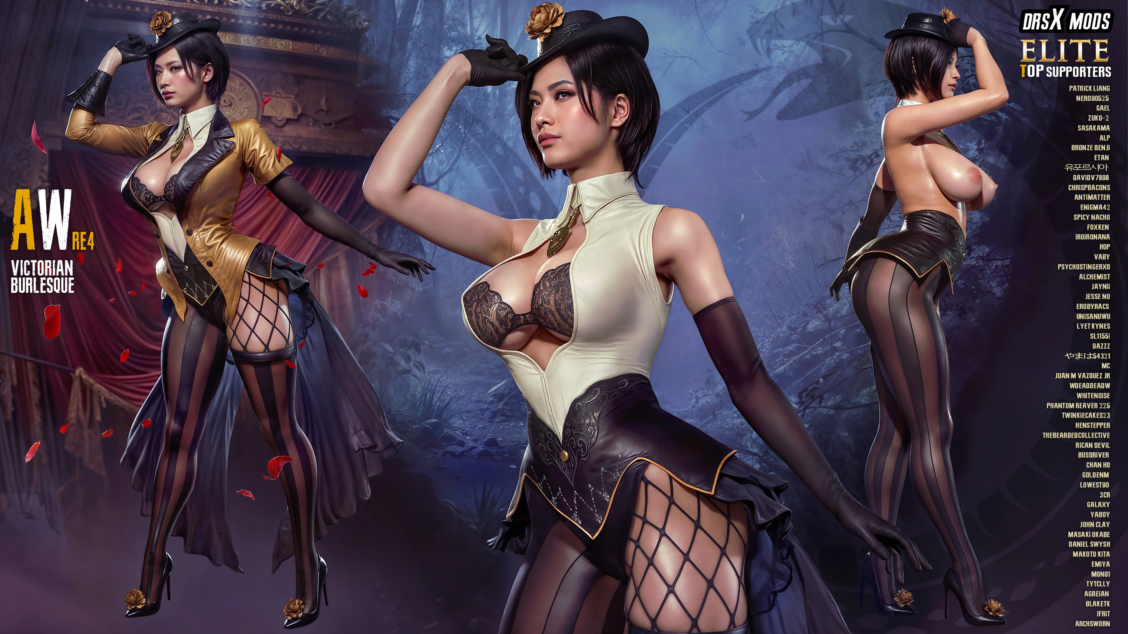 Resident Evil 4 "Ада в викторианском костюме" {DrSlumpX}