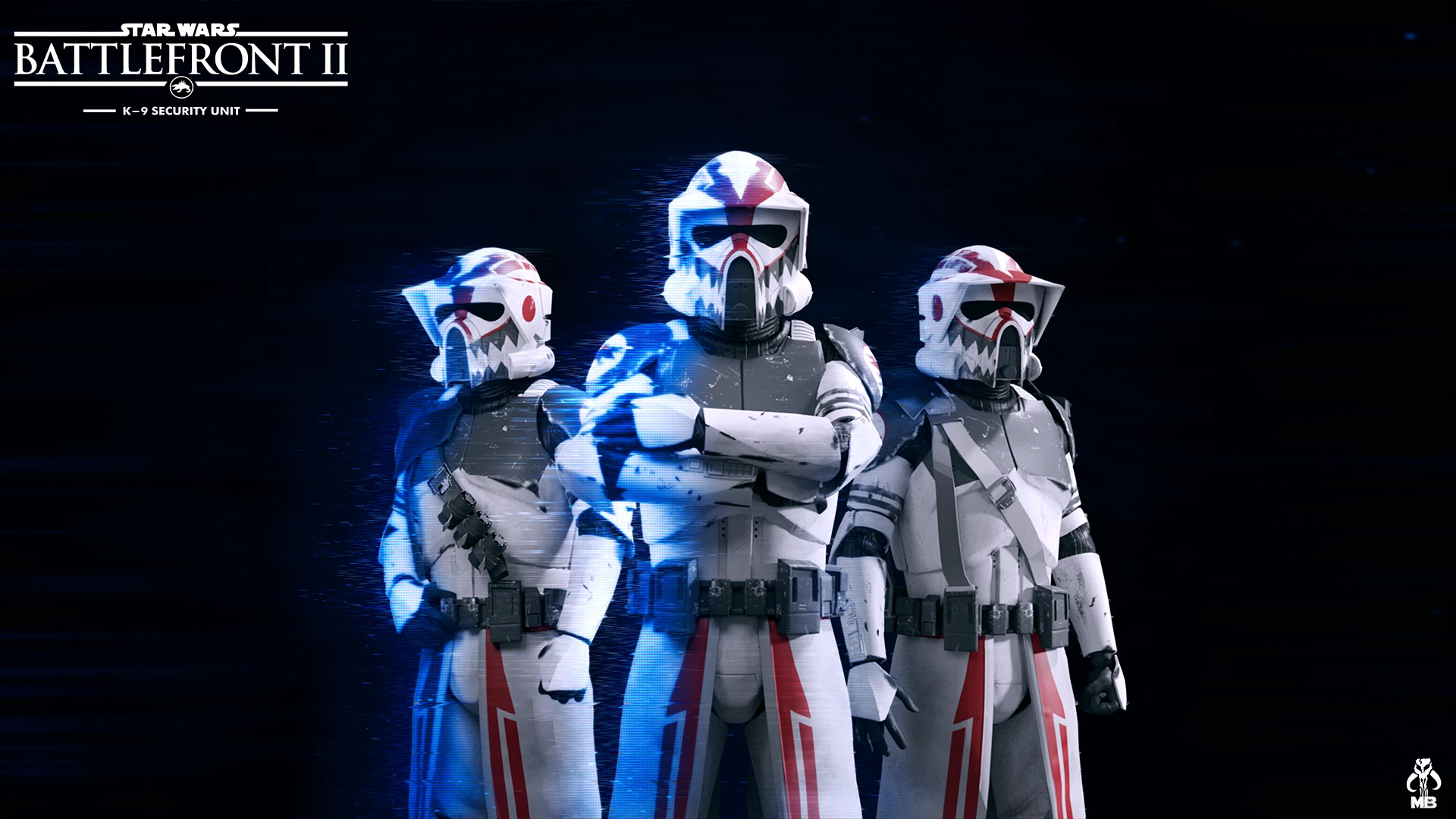 Star Wars: Battlefront 2 "Скин для бойцоы K-9 Блок безопасности " (В двух частях архив) 2/2