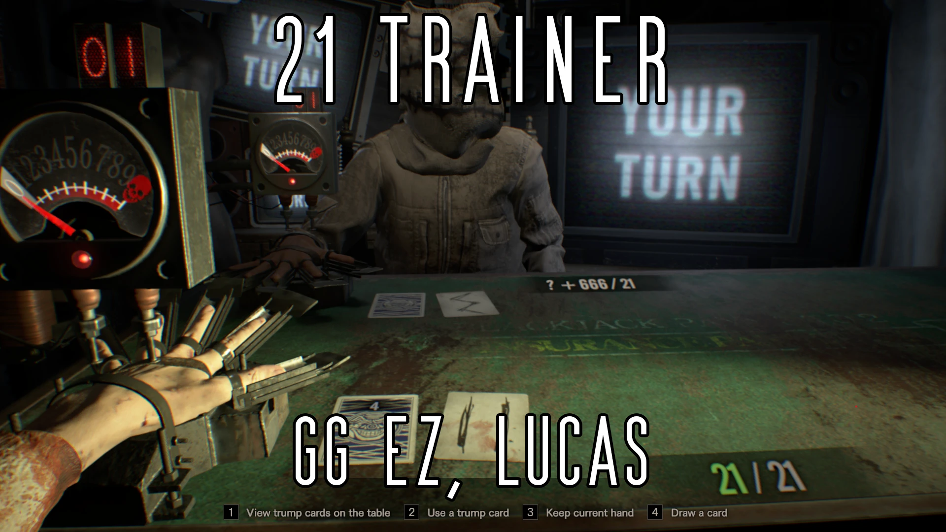 Resident Evil 7 "Доминирование в игре 21" [1.0] {d3sc0le}