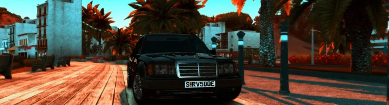 Test Drive Unlimited 2 "Mercedes-Benz E500 W124"