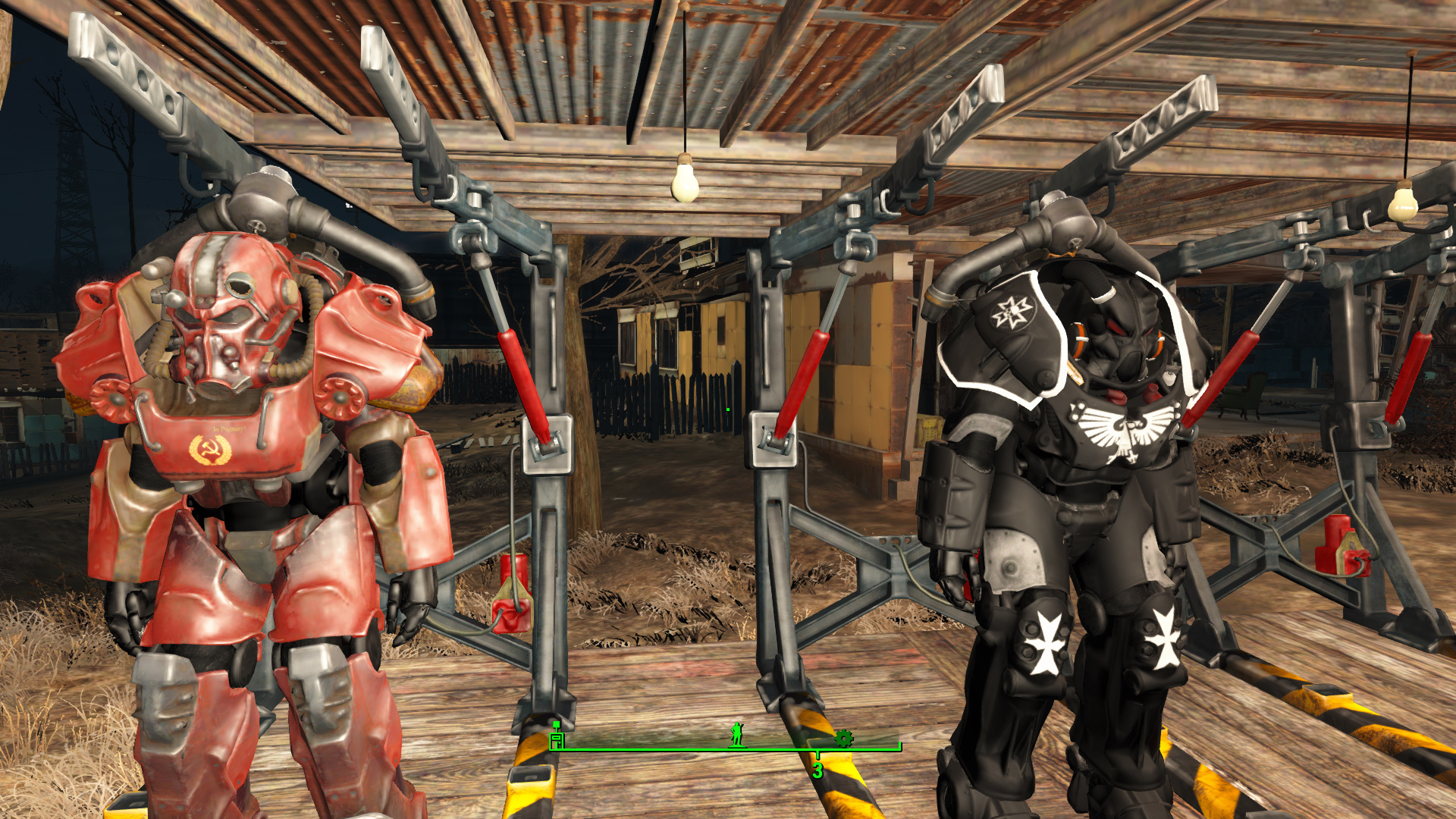 Fallout 4 "Добавляет интересные окраски брони а не заменяет стандартные"