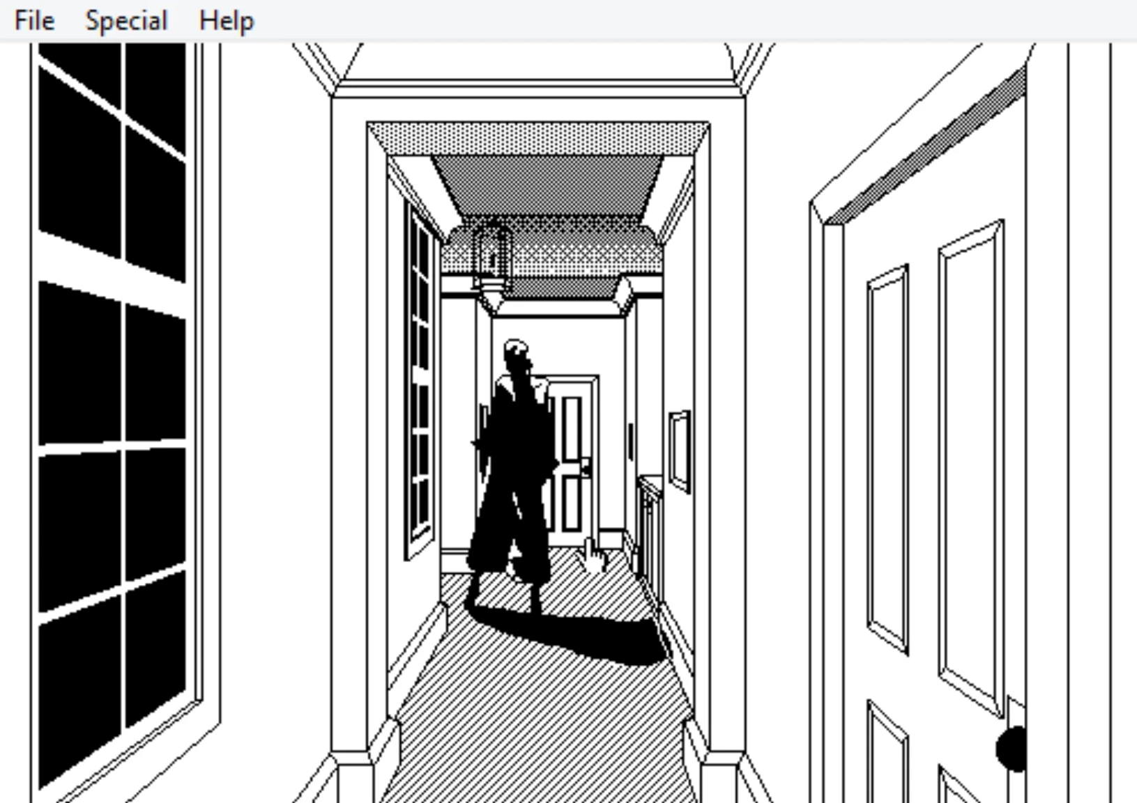 Тизер Silent Hills воссоздали в HyperCard - среде программирования Macintosh 1987 года