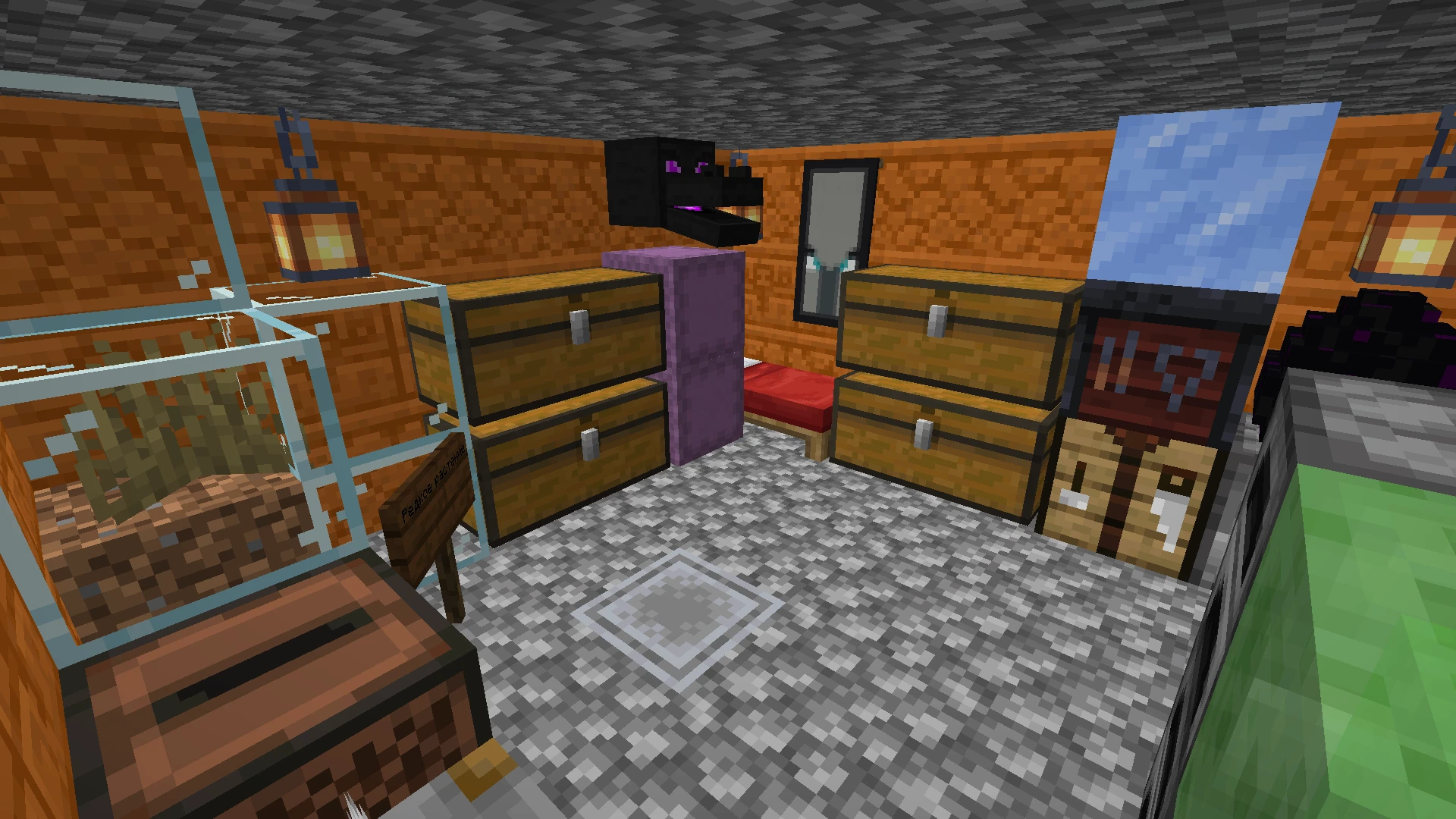 Minecraft "Сохранение - Выживание в одном биоме: Бесплотные земли" [1.18.2]