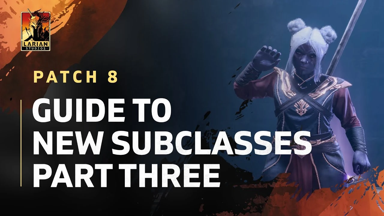 Larian представила оставшиеся 4 из 12 подклассов Патча 8 для Baldur's Gate 3