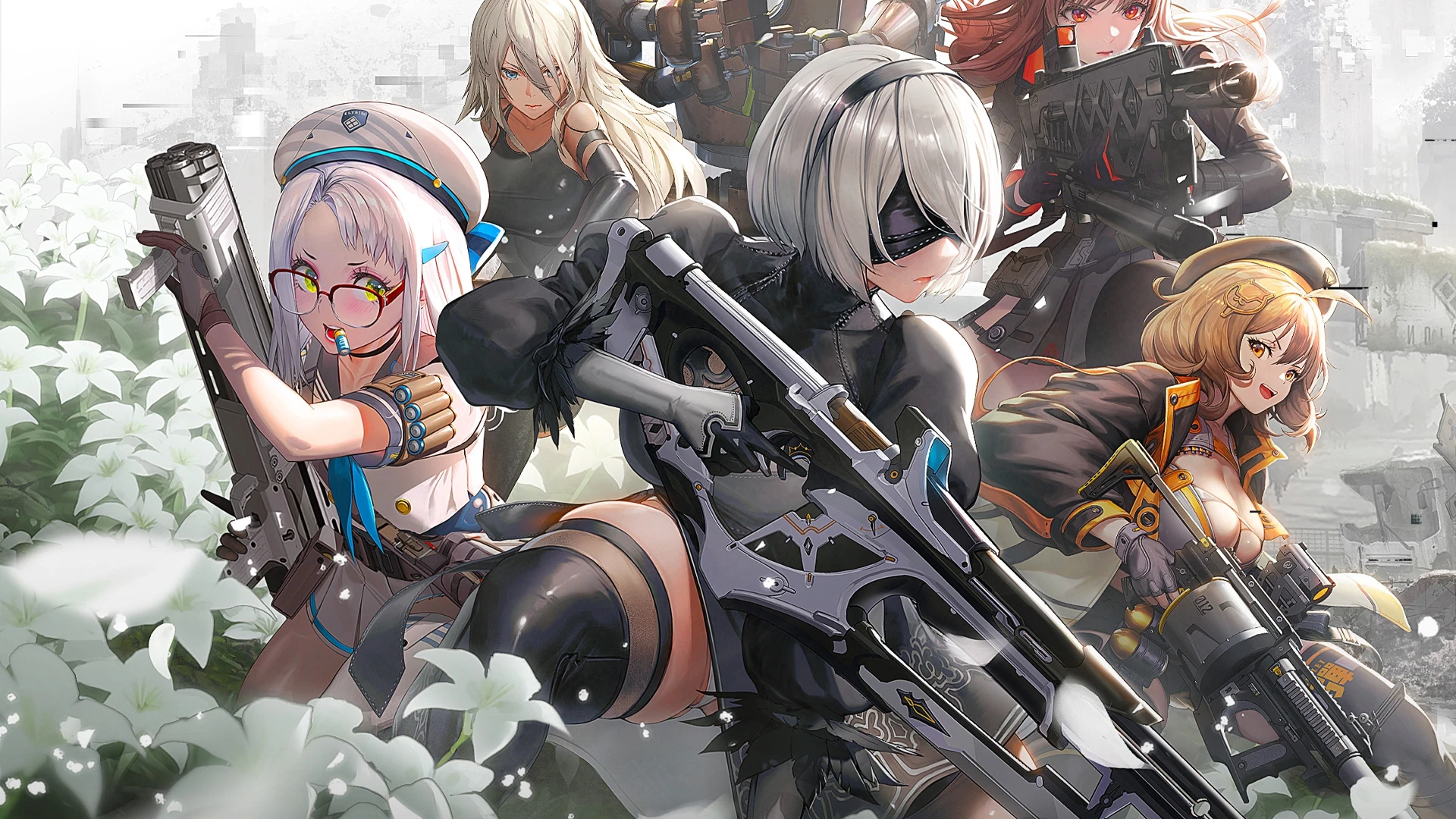 Шутер Goddess of Victory: NIKKE с вызывающими аниме-девочками получит кроссовер с NieR: Automata