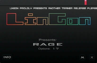 Rage: Трейнер (+17) [Update 1] {LinGon}