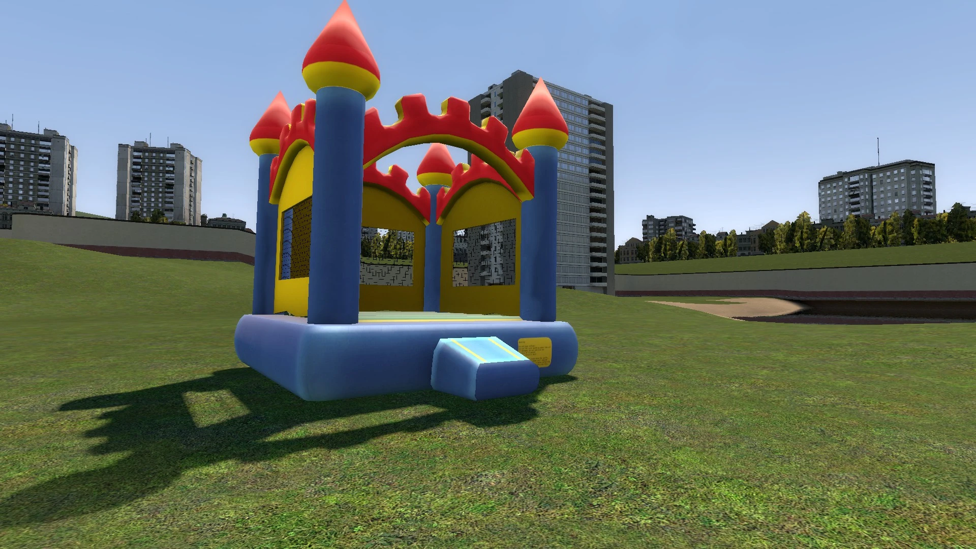 Garry's Mod "Надувной Замок"