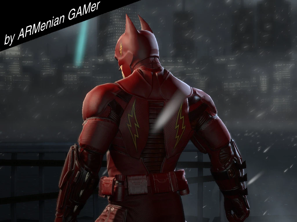 Batman: Arkham Origins "Bat-Flash Suit by ARMenian GAMer"