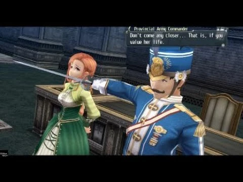 Это актёр озвучки в Trails of Cold Steel знал что он делает