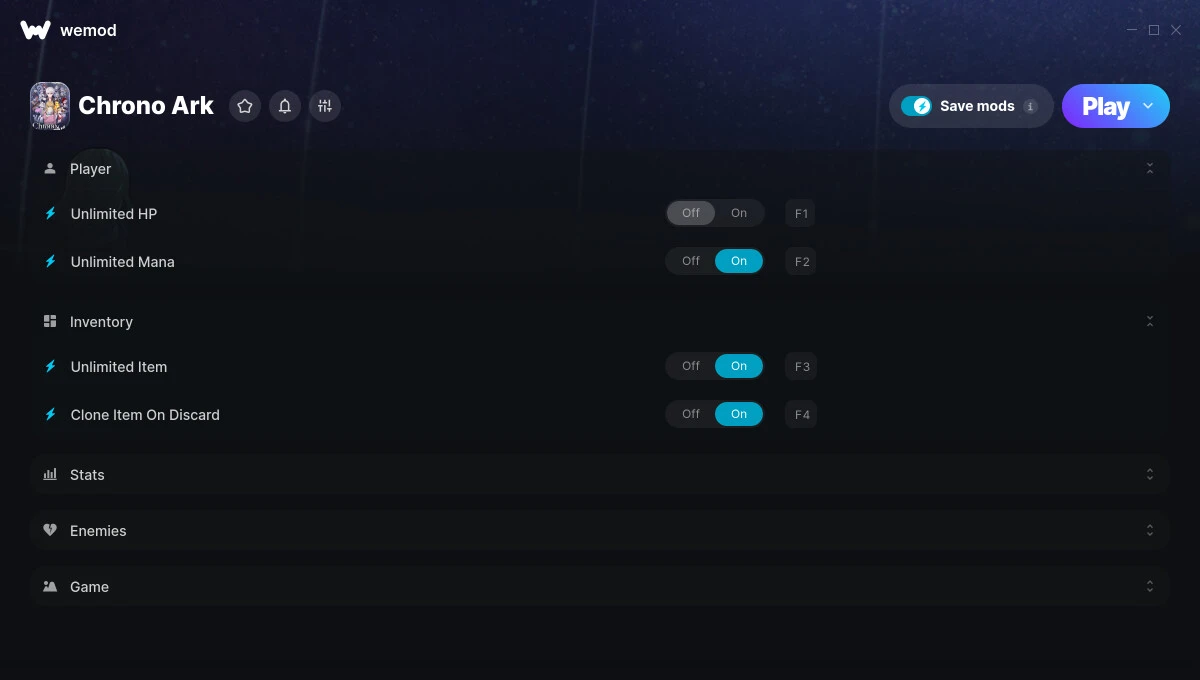 Chrono Ark "Трейнер +12" [UPD: 28.04.2025] {ColonelRVH / WeMod}