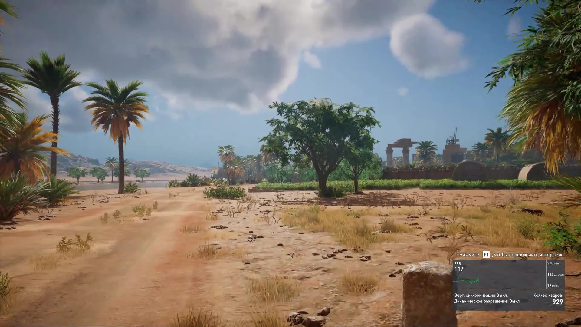 Assassin's Creed: Origins - Ryzen 2700x 1080ti 3533cl14 FHD Ultra