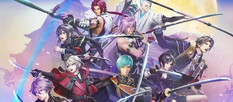 Геймплей пролога Touken Ranbu Warriors на Switch