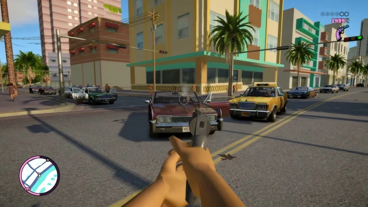 Grand Theft Auto: Vice City Nextgen Edition "Вид от первого лица"