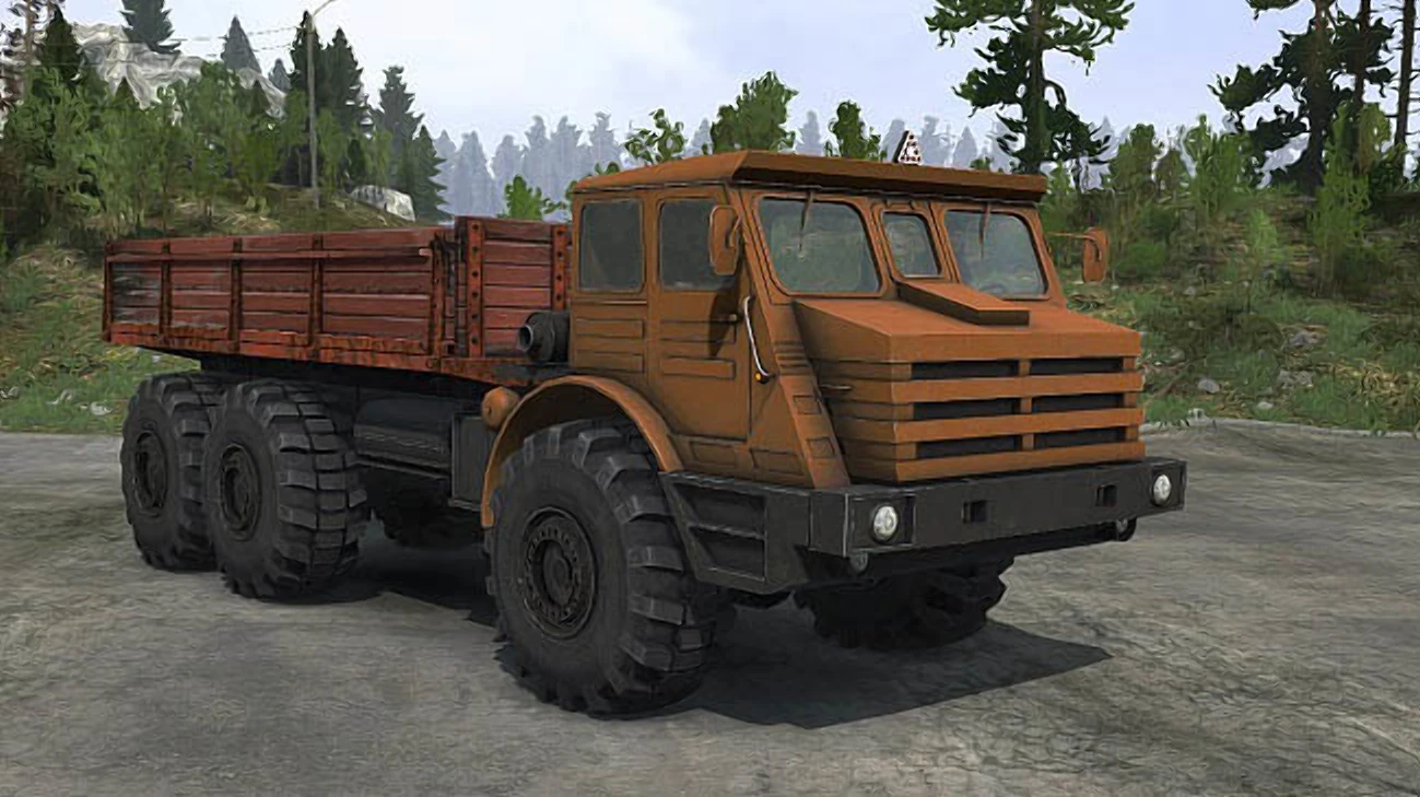 Spintires: MudRunner "МоАЗ-74111 v1.0.1"