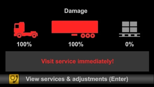 Euro Truck Simulator 2 "Отсутствие повреждений груза"