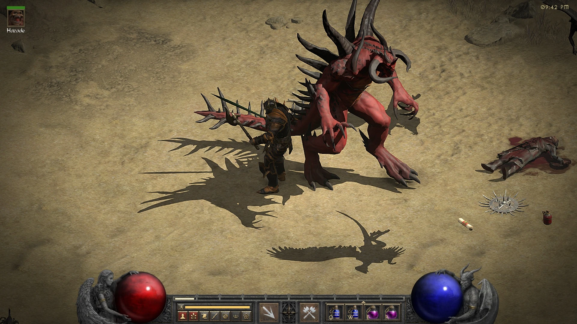 Diablo 2: Resurrected "Силы зла в наемниках"