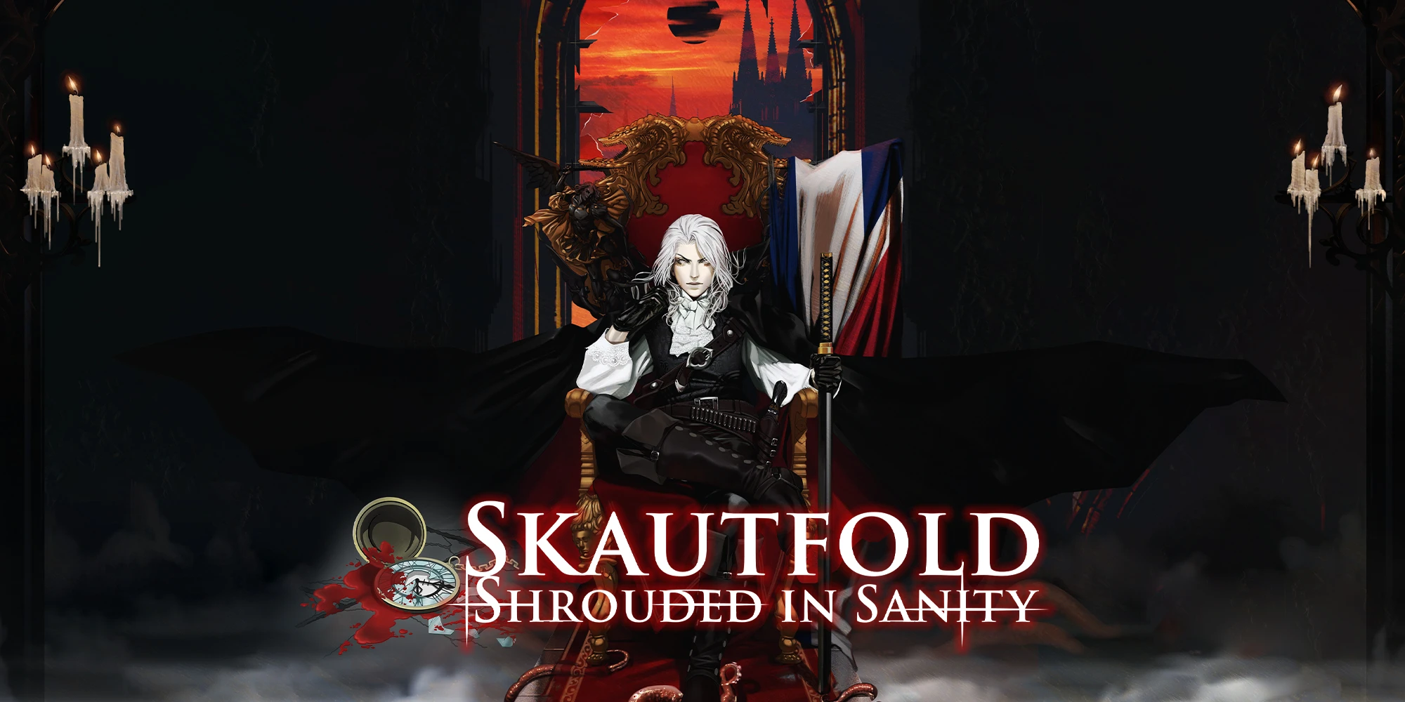 Геймплей консольной версии хорора на выживание Skautfold: Shrouded in Sanity