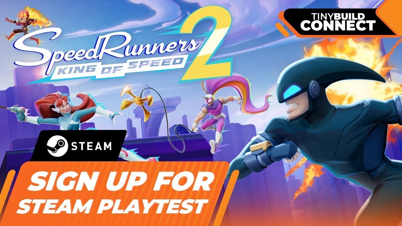 Задорные гонки на выживание возвращаются: SpeedRunners 2 готовится к плейтесту этим летом