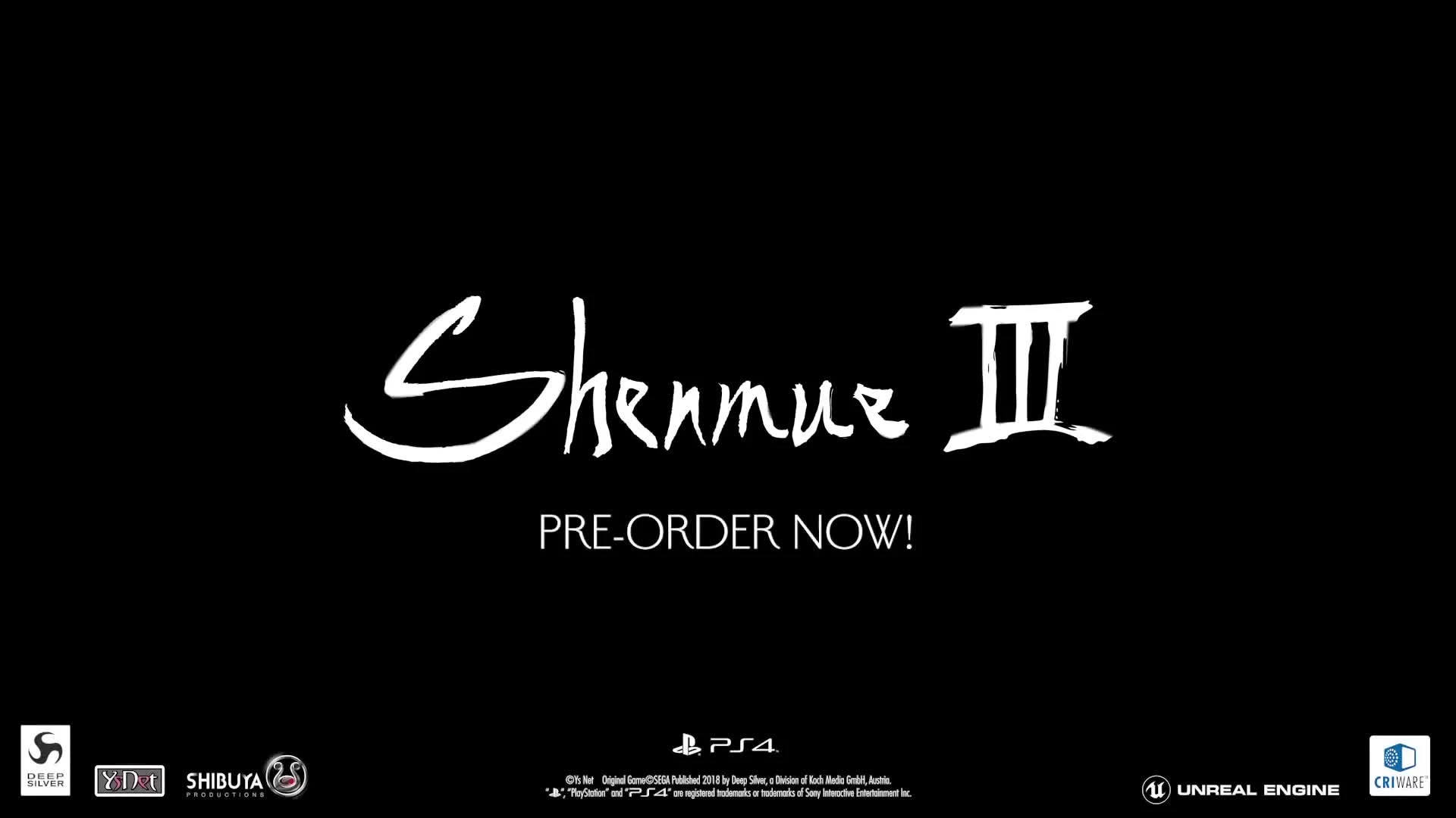 Shenmue 3 - Трейлер "Релиз" на русском - VHSник