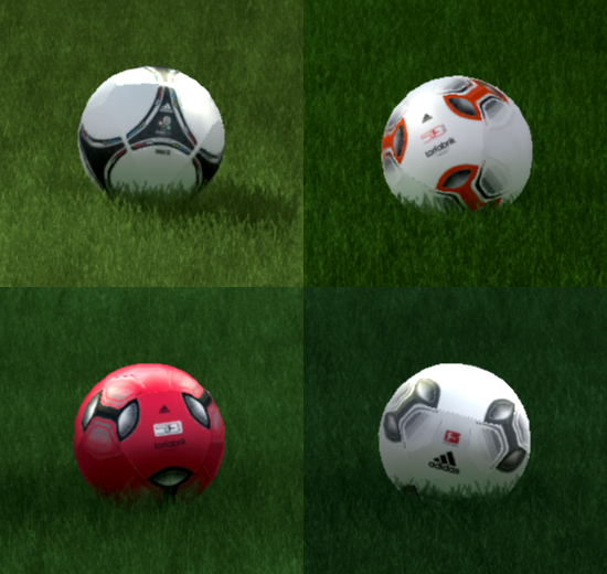 FIFA 10 "adidas Tango 12 & Torfabrik 3 matchballs"