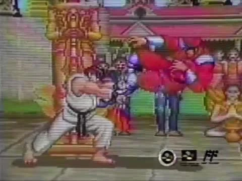 Японские рекламы Street Fighter II и аркадного SNES контроллера "Capcom Power Stick Fighter"