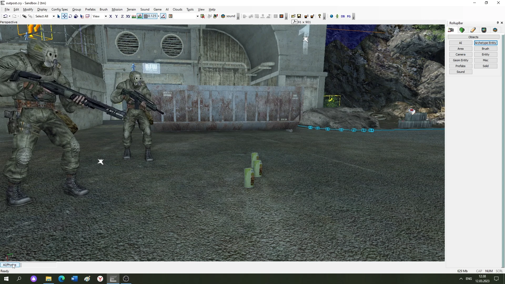 Crysis "Озвучка из сталкера"