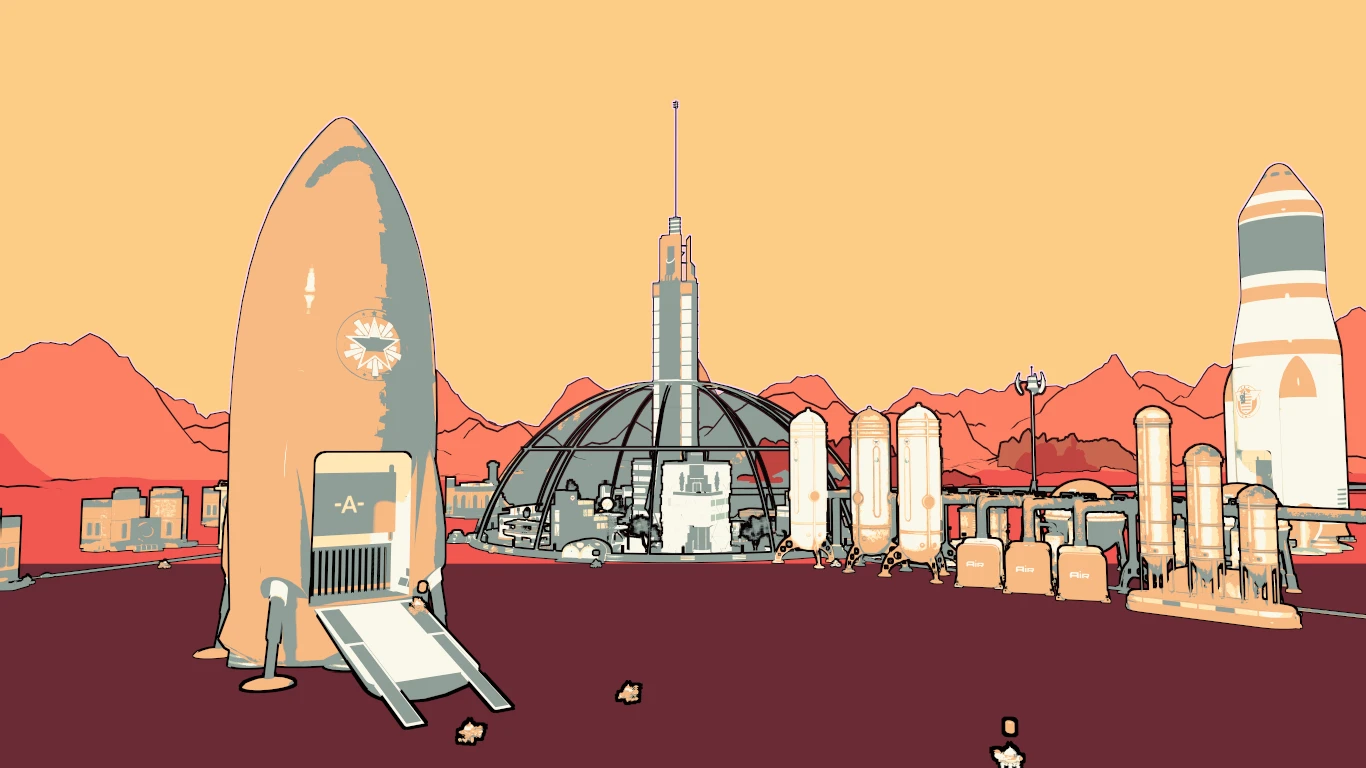 Surviving Mars "Автономная колония за Россию"