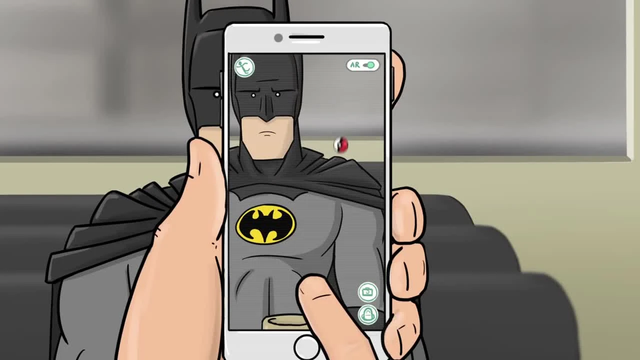 Супергеройское Кафе: Бэтмен GO [Пиксельный Мир]