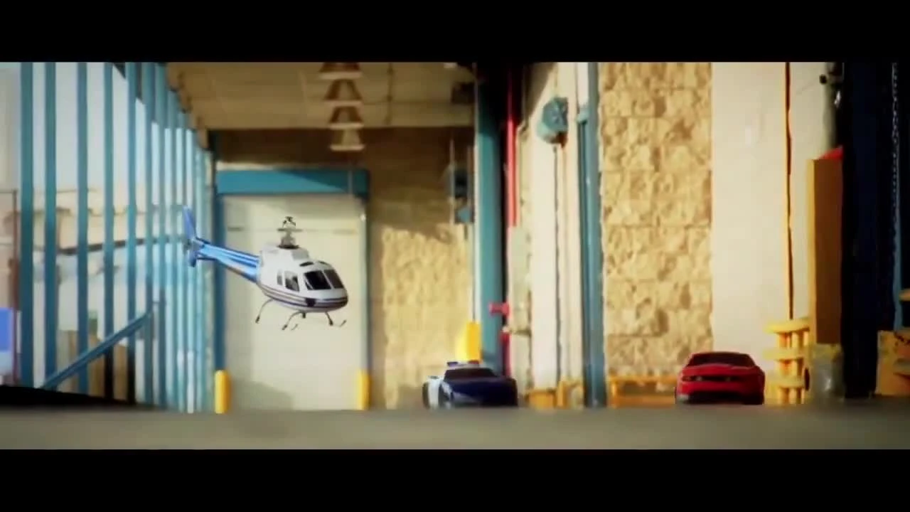 Гонка игрушечных машинок