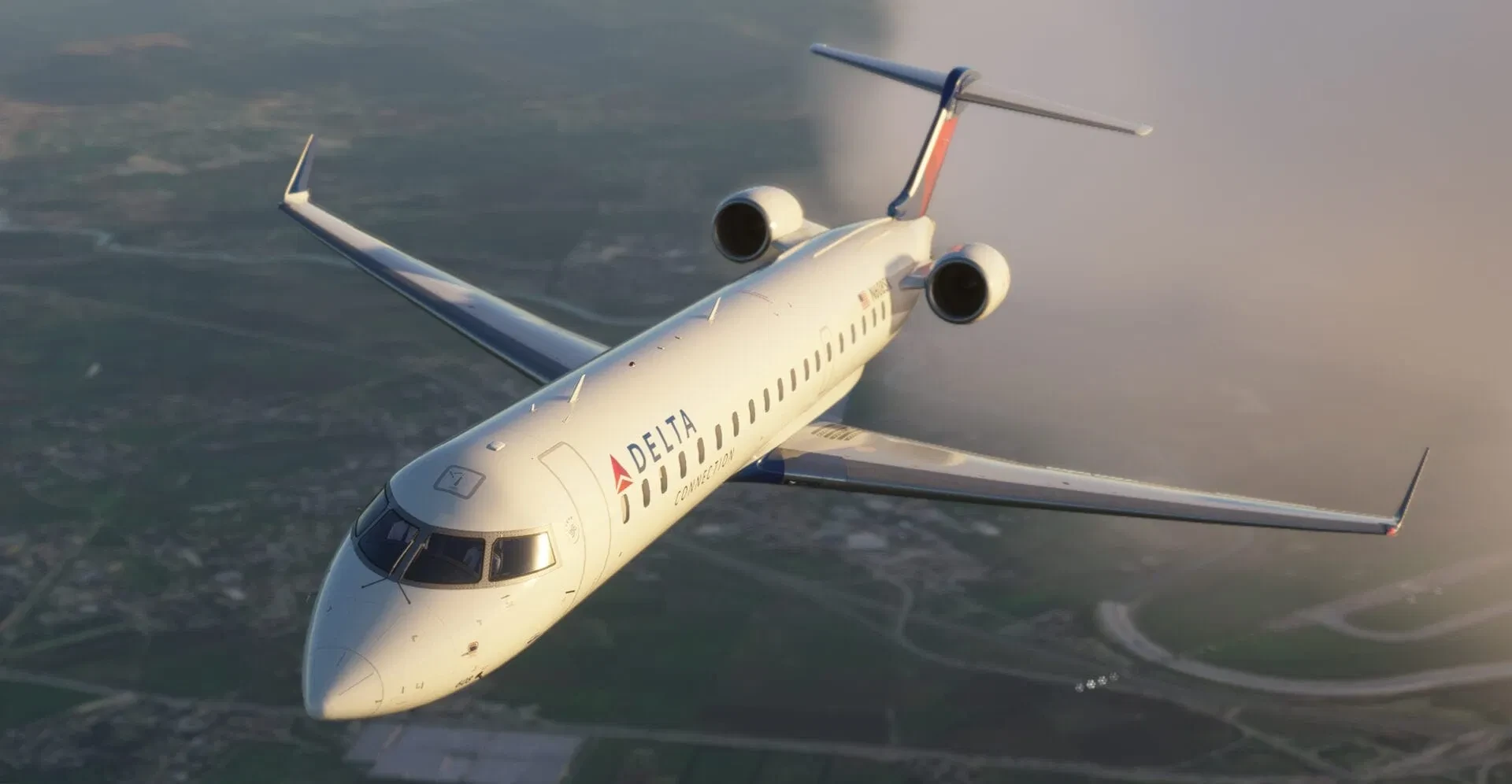 Новые видеоролики надстройки CRJ для Microsoft Flight Simulator