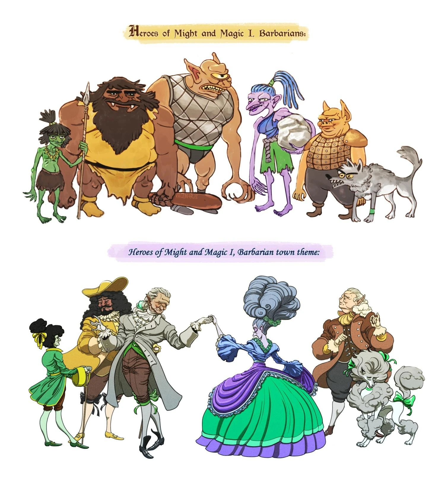 Город варваров - визуально и музыкально