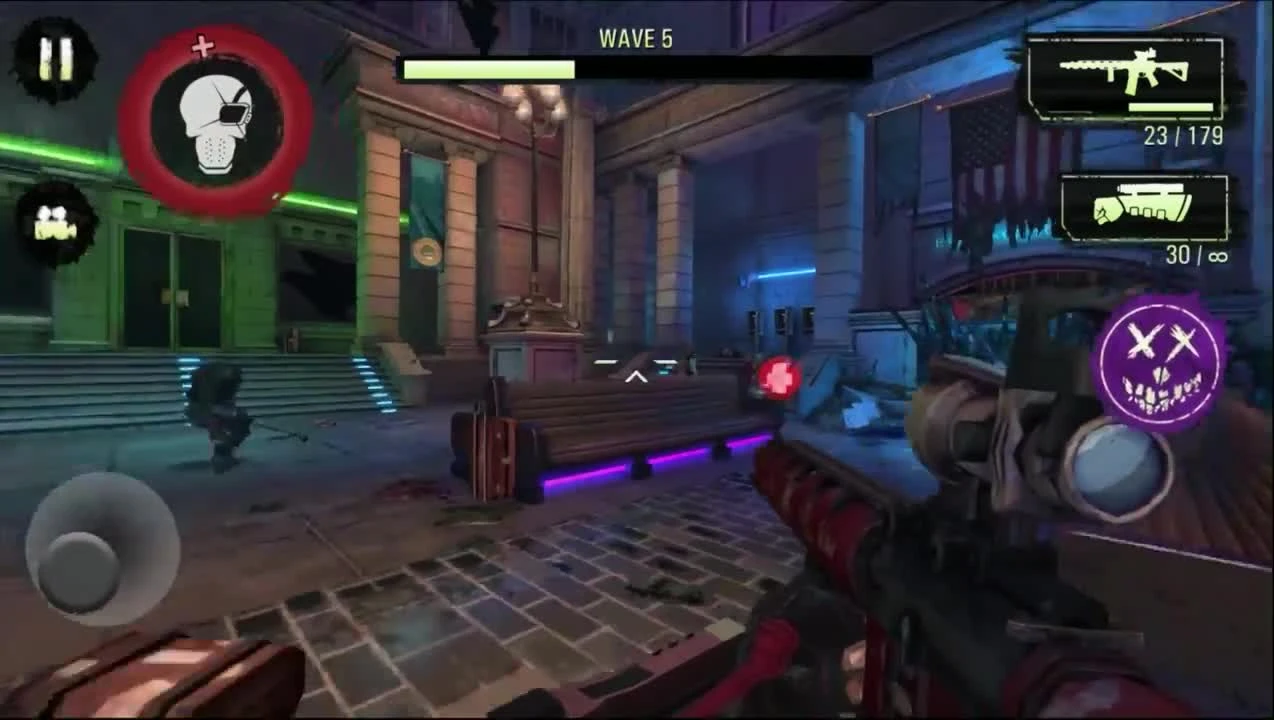 Игровой процесс шутера Suicide Squad: Special Ops для мобильных устройств