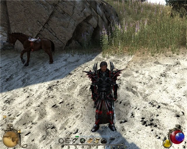 Two Worlds 2 "Dragon Armor Black&Red"