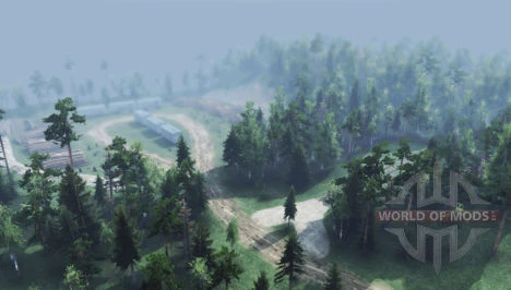 Spintires "Гусь-Хрустальный район"